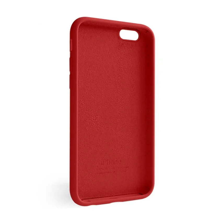 Чохол Full Silicone Case Apple силікон червоний для iPhone 6 6s