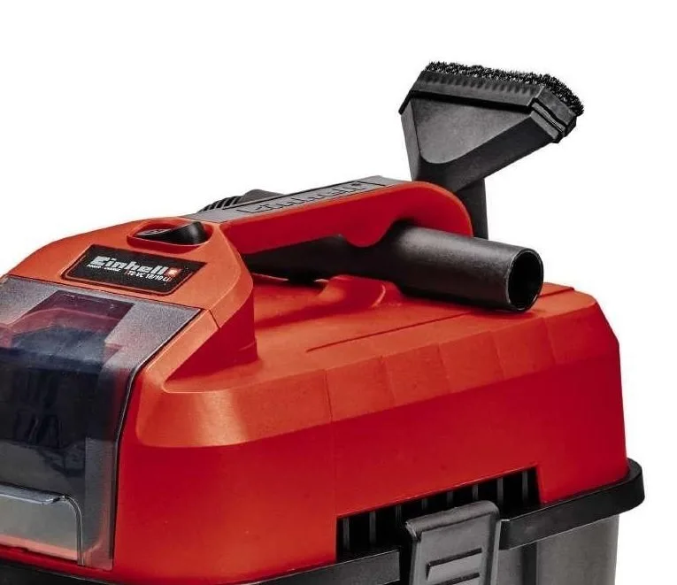 Професійний бездротовий пилосос Einhell TE-VC 18/10 Li - Solo PXC, 18В, 90 мБар, об'єм контейнера 10 л, вага 4 кг, без акумулятора
