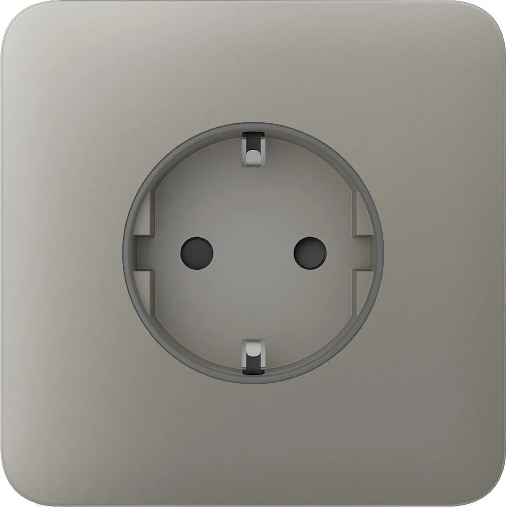 Передня панель для вбудованої розетки Ajax SoloCover for Outlet Basic, olive