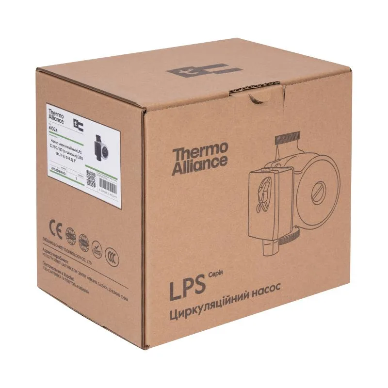 Циркуляционный насос Thermo Alliance LPS 32/80/180 2" 260 Вт медь 140х175х180 мм