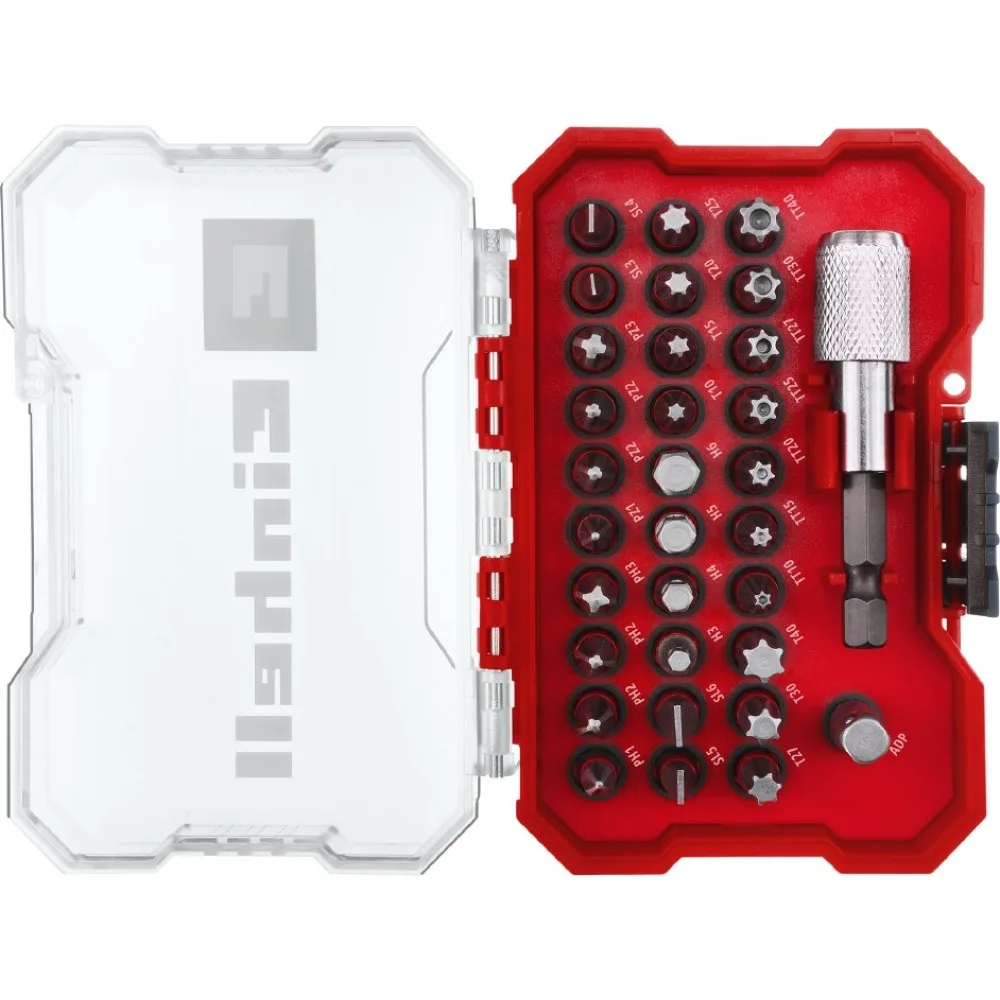 Набір насадок Einhell, 1/4", у кейсі, 32 шт.