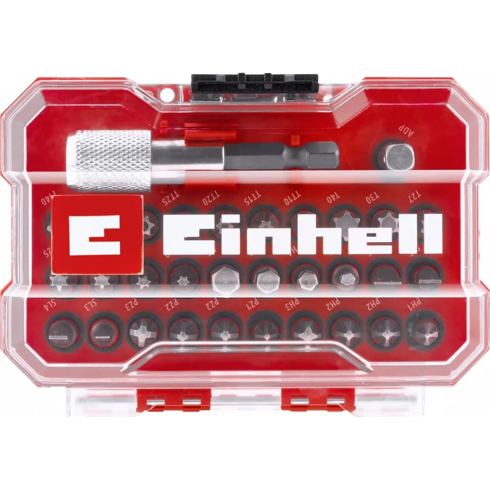 Набір насадок Einhell, 1/4", у кейсі, 32 шт.