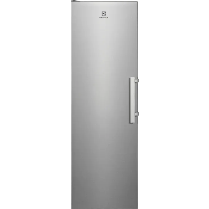 Морозильник Electrolux, 186 см, 60 см, 65 см, 278 літрів, клас E, No Frost, інверторний, нержавіюча сталь.