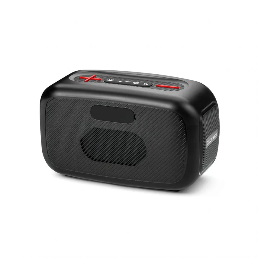 Портативна колонка Soonbox 20W Bluetooth 5.0 чорна 2 динаміки 2400mAh