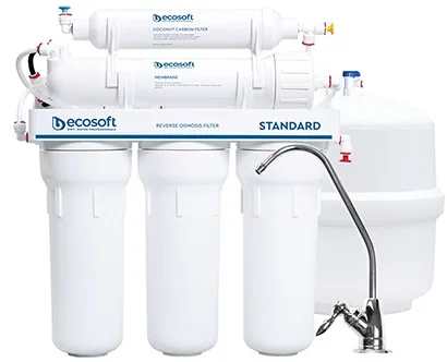 Фільтр для води Ecosoft зворотного осмосу 5 ступенів 50gpd мінералізатор 7 л