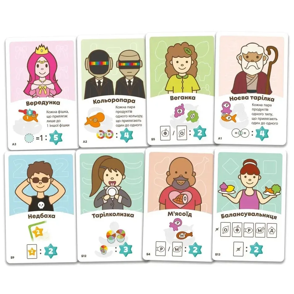 Настольная игра Смакуны-едуны 1-5 игроков комбинированная 15,5x15,5x5,3 см разные цвета