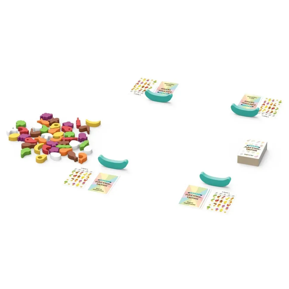 Настольная игра Смакуны-едуны 1-5 игроков комбинированная 15,5x15,5x5,3 см разные цвета