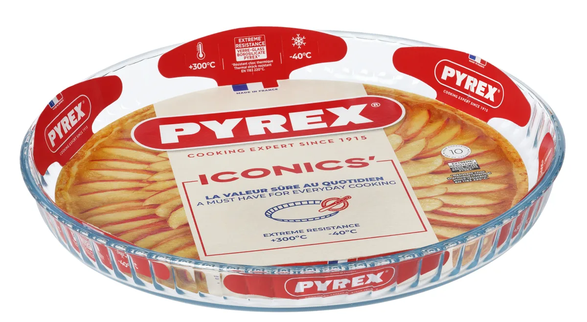 Форма для випічки Pyrex боросилікатне скло кругла 31 см