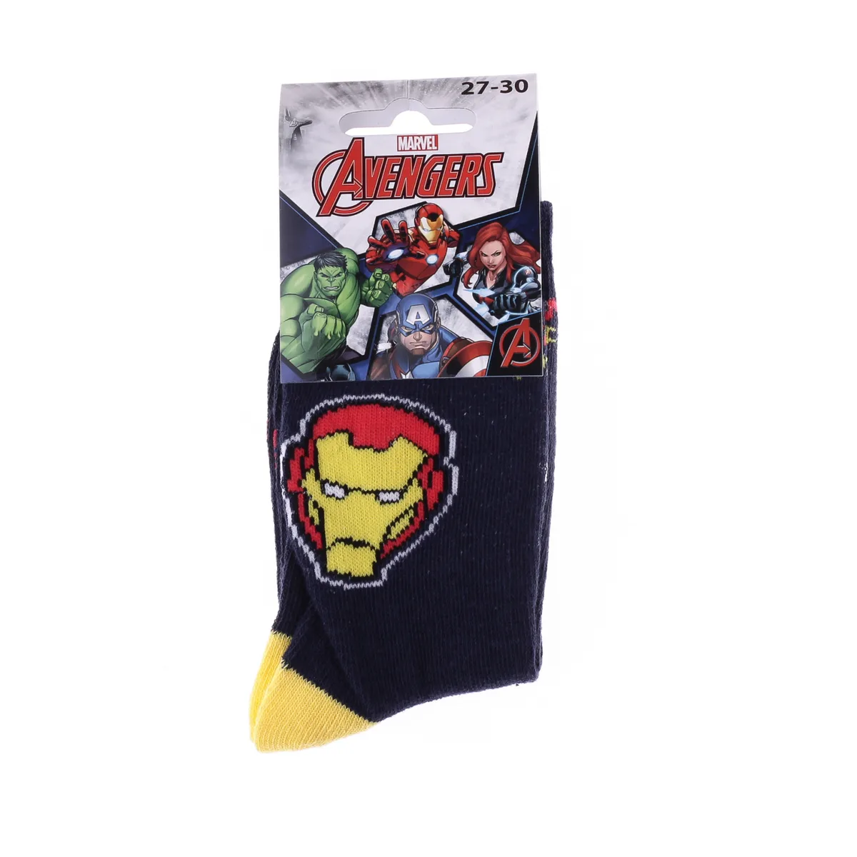 Шкарпетки MARVEL 65% бавовна 31-34 синій
