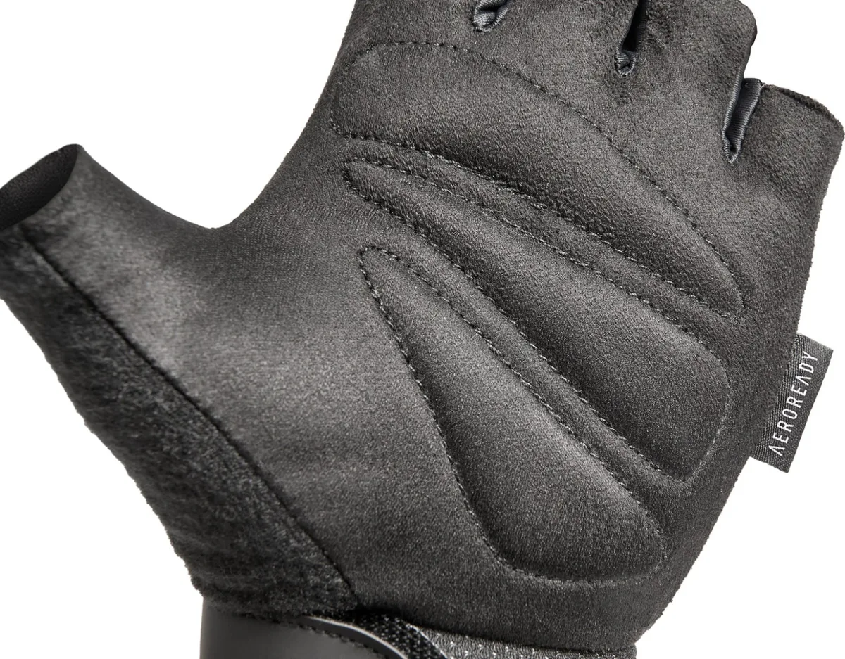 Рукавички Adidas 100% поліестер M чорний зелений