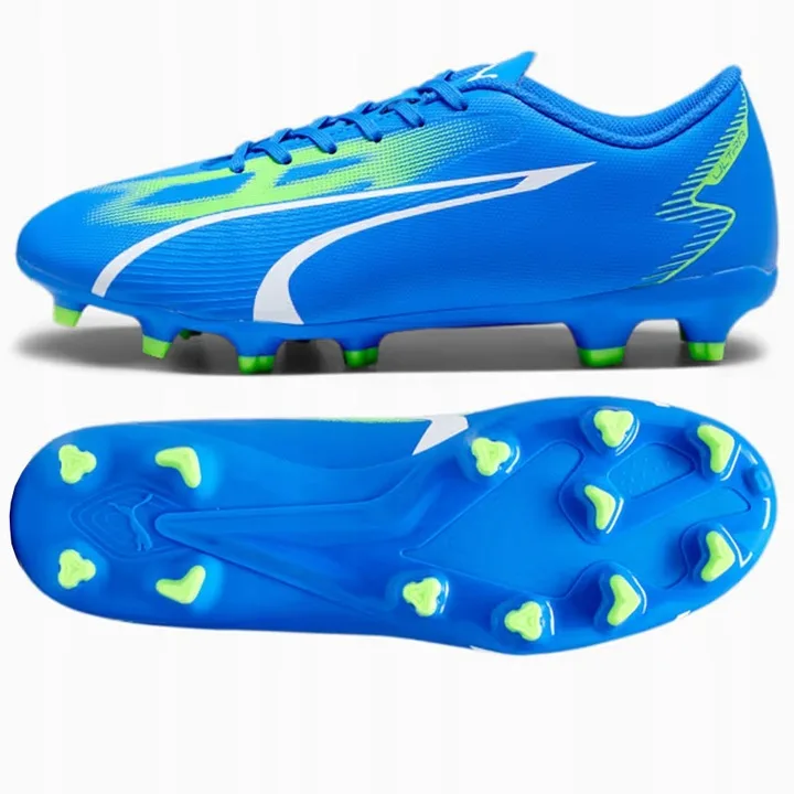 Футбольні бутси PUMA шкіряні розмір 43 чорні