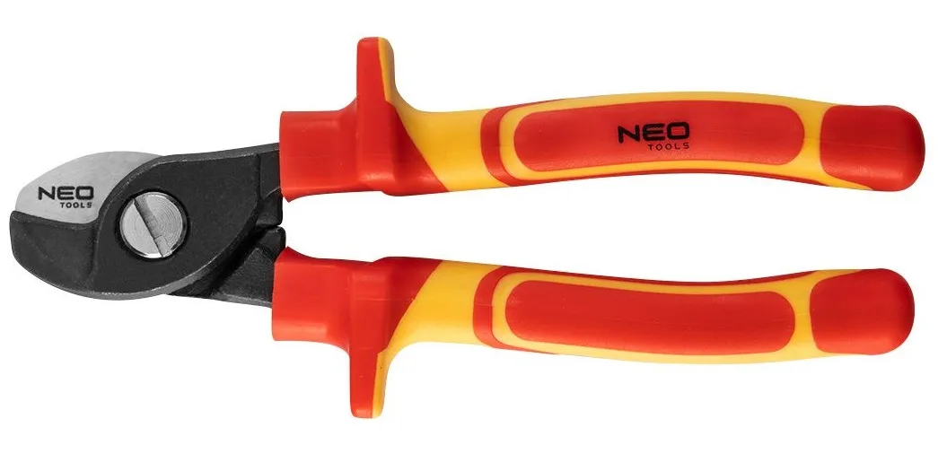 Кабелеріз Neo Tools діелектричний для робіт під напругою 1000В 160мм обрізувач для кабелів різак для електриків
