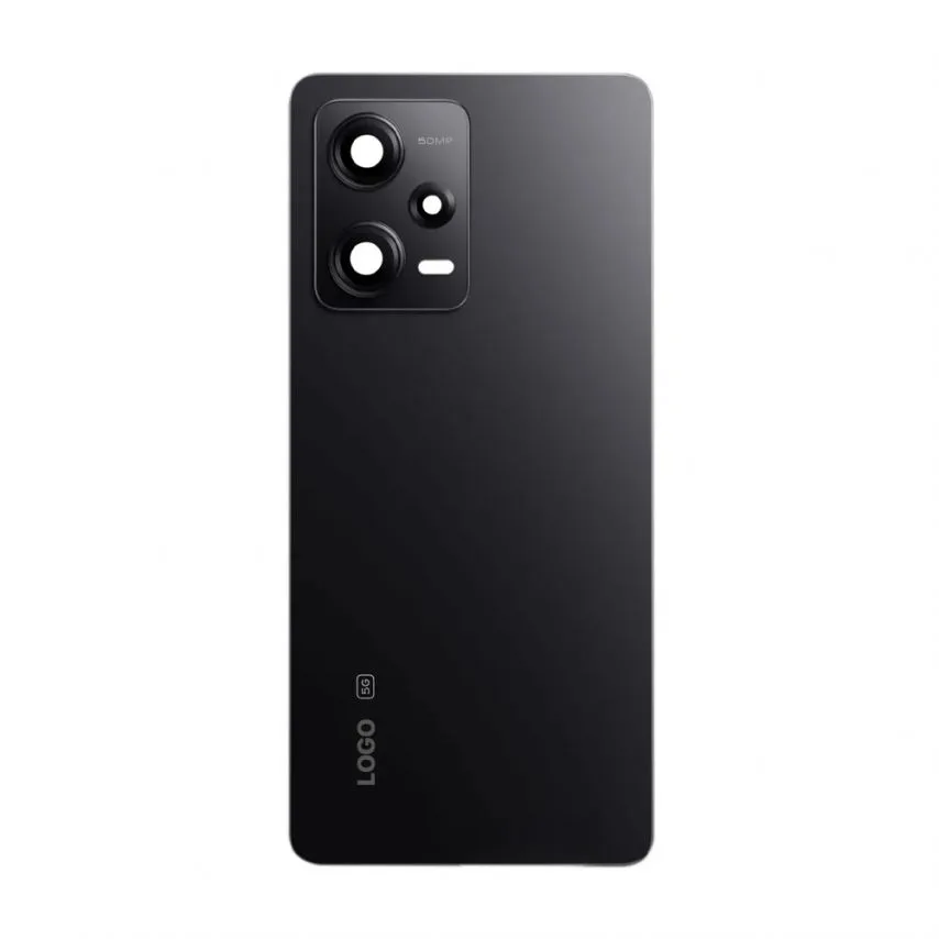 Задняя крышка Xiaomi черная со стеклом камеры Original Quality.