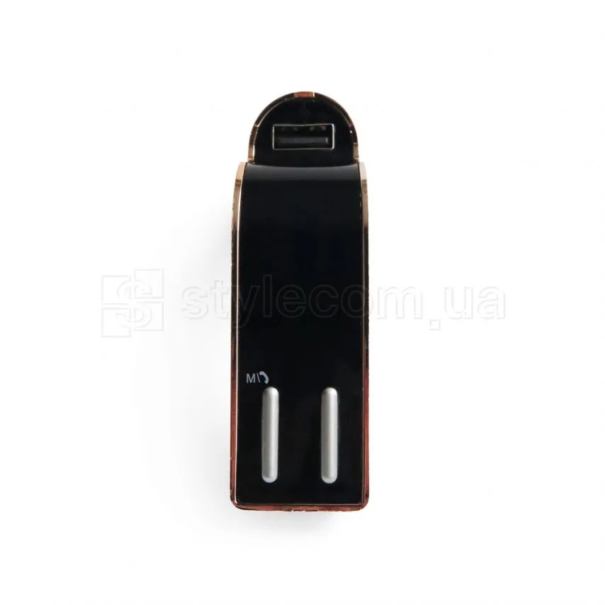 FM-трансмітер Bluetooth 3USB пластик білий золотий