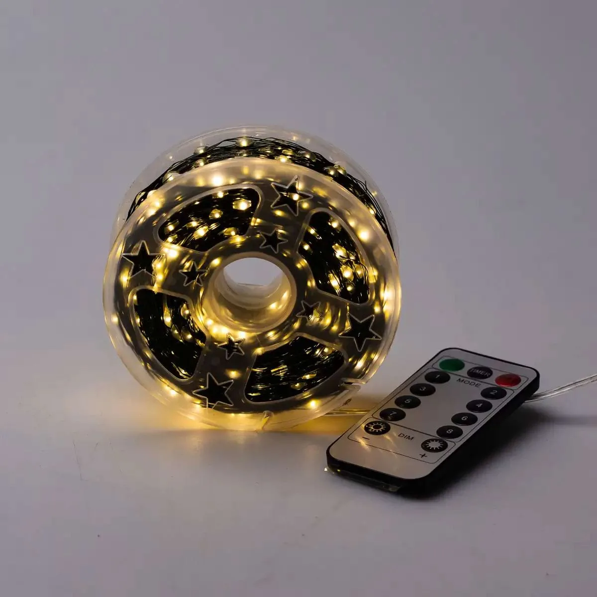 Гірлянда світлодіодна нитка 100 м 1000 LED жовтий зелений провід