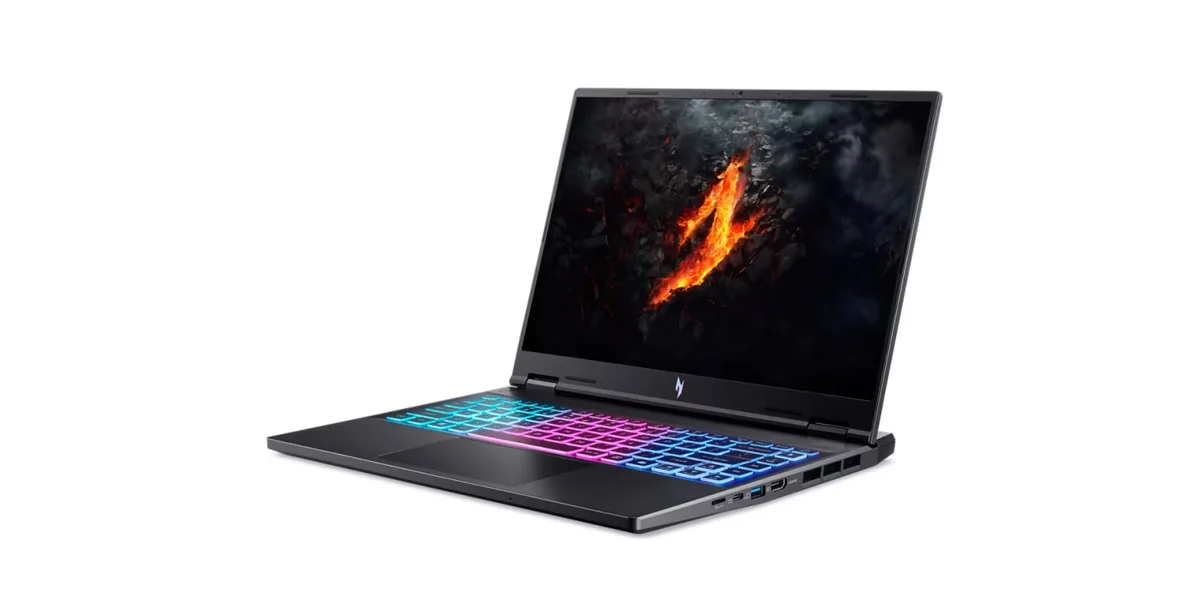 Ноутбук Acer Nitro 14 AN14-41 14.5" WUXGA IPS, AMD R7-8845HS, 16GB, F512GB, NVD4050-6, Lin, черный