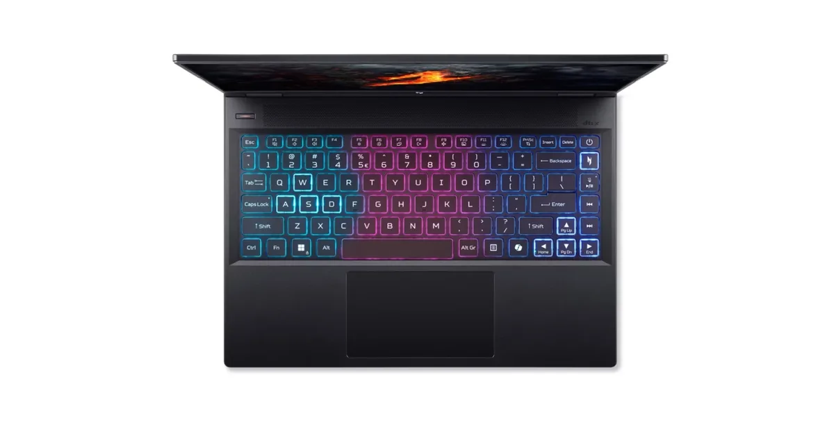 Ноутбук Acer Nitro 14 AN14-41 14.5" WUXGA IPS, AMD R7-8845HS, 16GB, F512GB, NVD4050-6, Lin, черный