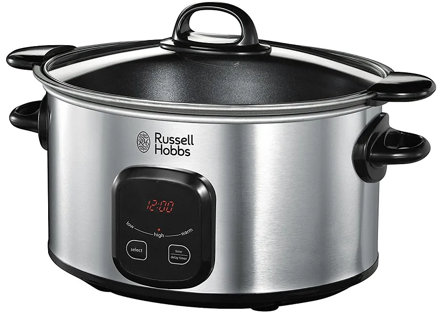 Мультиварка Russell Hobbs 6L Метал Нержавіюча сталь Чорна