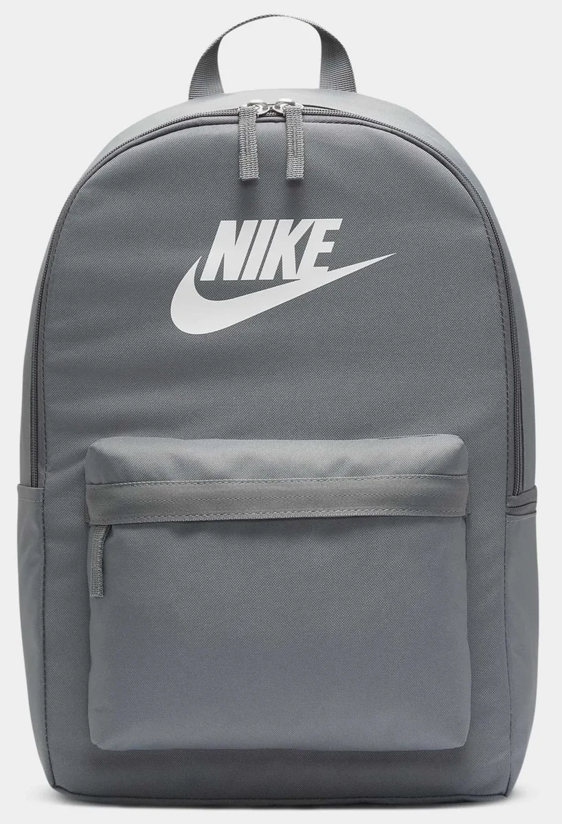 Рюкзак NIKE поліестер 43х30,5х15 см сірий унісекс