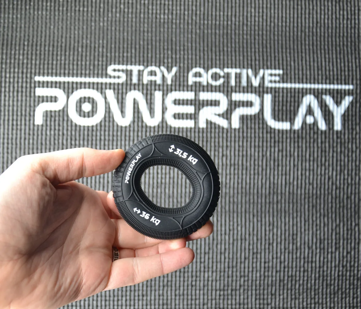 Еспандер кистьовий Active Point силіконовий 31,5-36 кг чорний