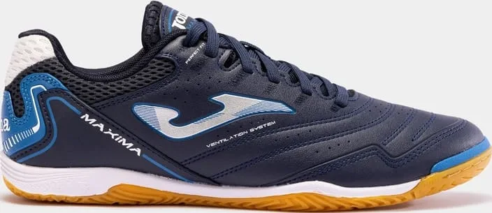 Футзалки Joma фібратек 45 темно-синие мужские