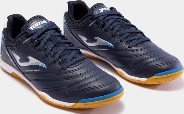 Футзалки Joma фібратек 45 темно-синие мужские