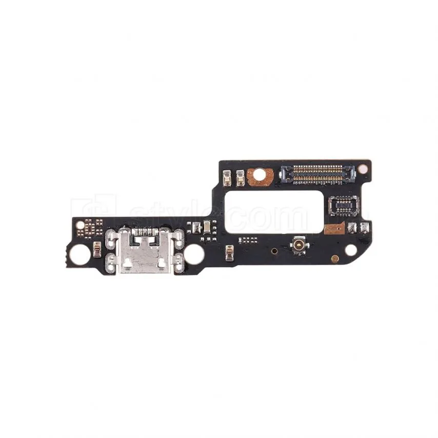 Шлейф нижня плата Xiaomi High Quality з роз'ємом живлення та мікрофоном Чорний