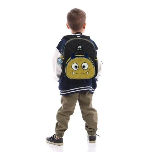 Рюкзак Kite Kids Monster для детей с уплотненной спинкой и широкими лямками.