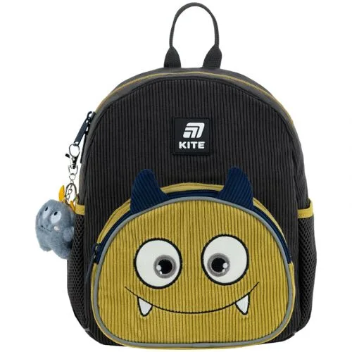 Рюкзак Kite Kids Monster для детей с уплотненной спинкой и широкими лямками.