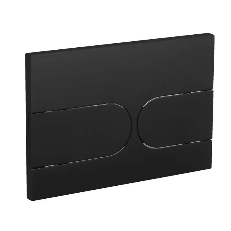 Панель слива Koer ABS пластик 240x160 мм Черный матовый