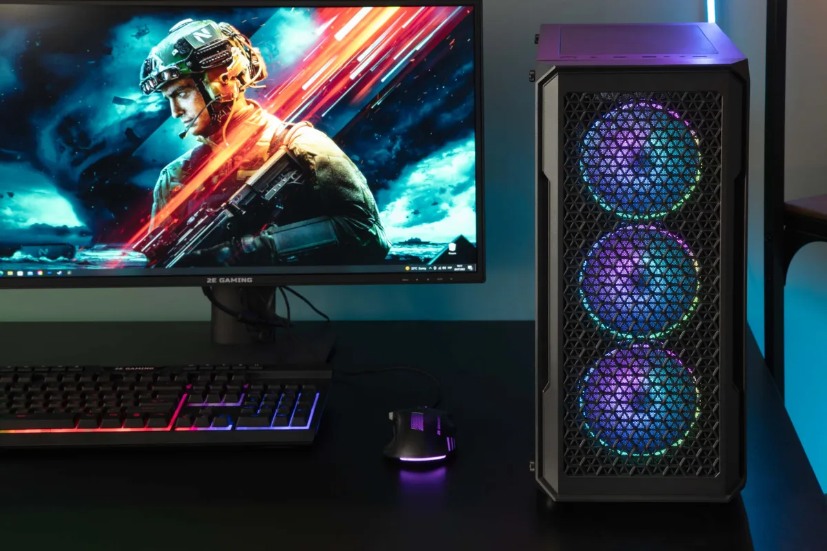 Комп’ютер персональний 2E Complex Gaming AMD R5-7500F, 32Gb, F1TB, NVD5060TI-16, B650, G338, 650W, FreeDos