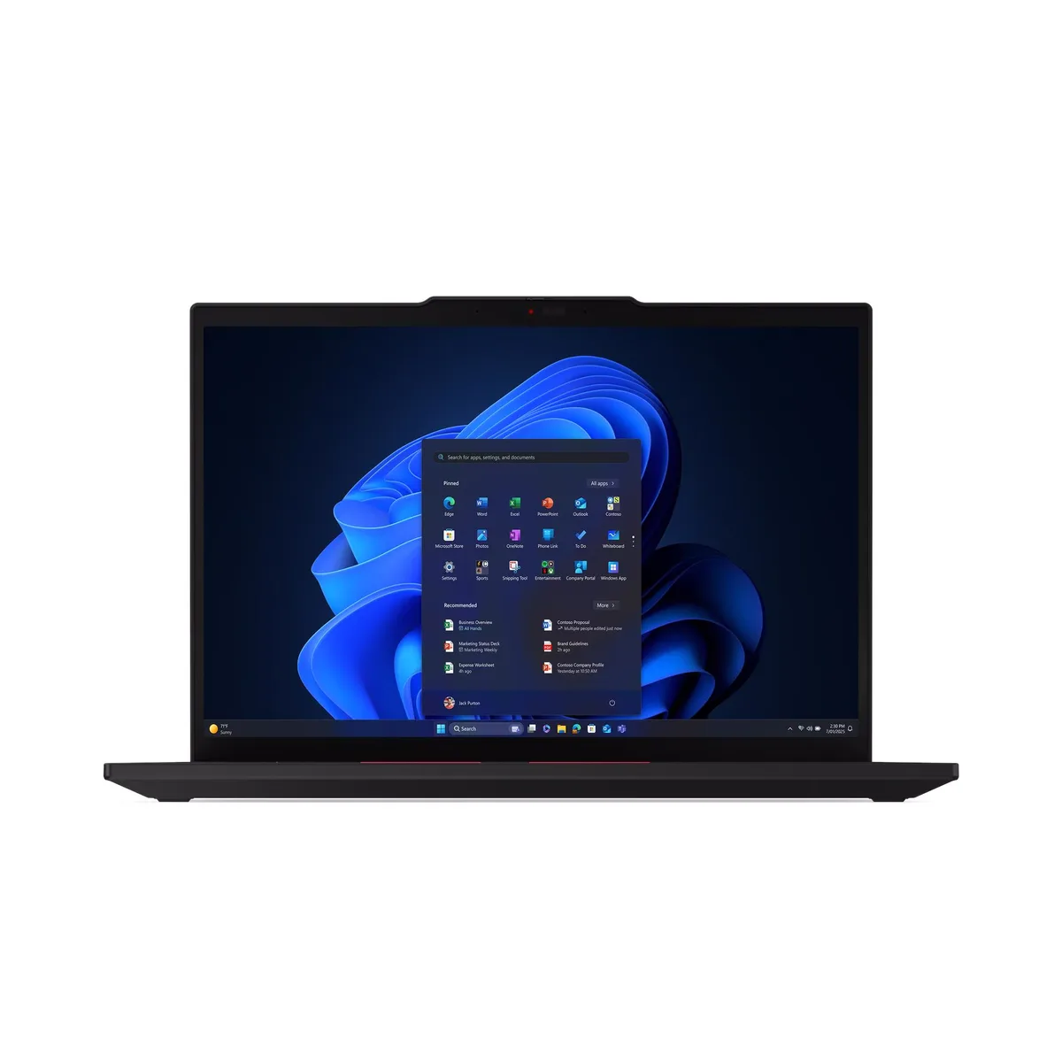 Ноутбук Lenovo ThinkPad T14-G6 14" WUXGA IPS AG, Intel U7-255U, 32GB, F1TB, UMA, DOS, чорний
