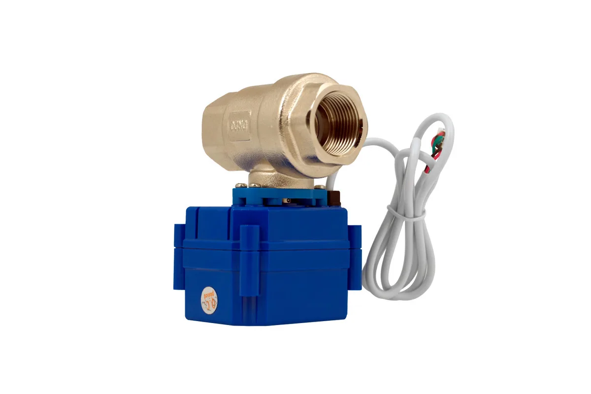 Комплект запобігання затопленню U-Prox Valve DN15, 1/2", автономне живлення від батарей CR123A, автоматичний прогон раз на тиждень