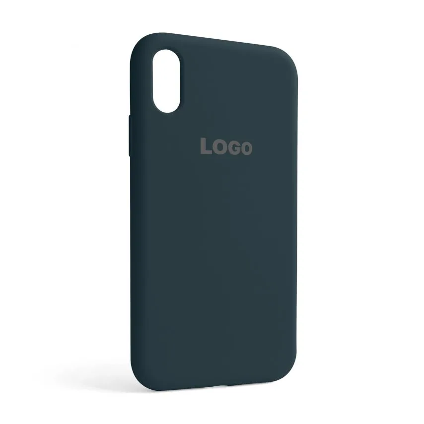 Чохол силиконовий для смартфона Apple Xr  синій