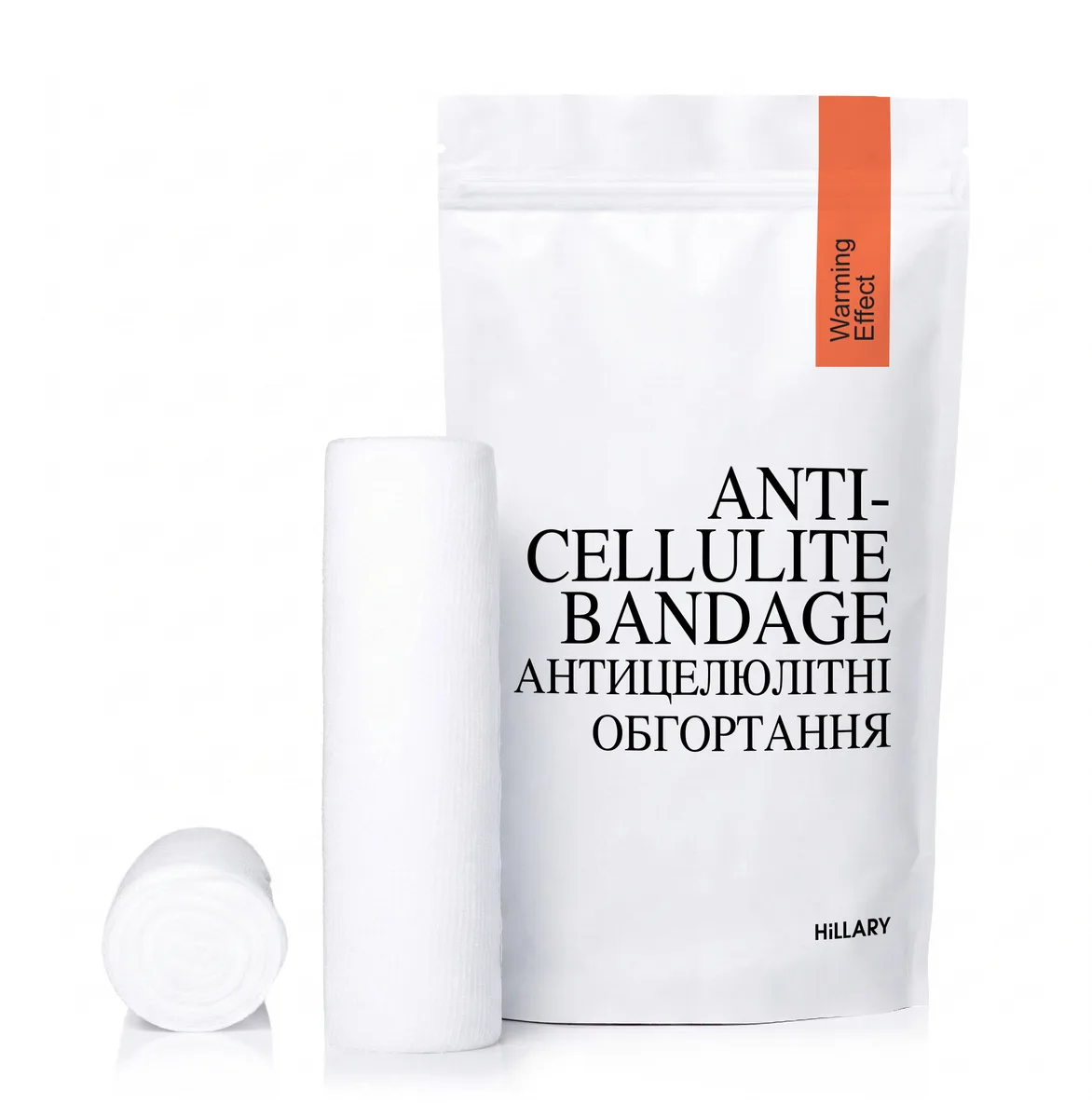 Антицелюлітні обгортання з розігрівальним ефектом Hillary Anti-cellulite Bandage Warming Effect