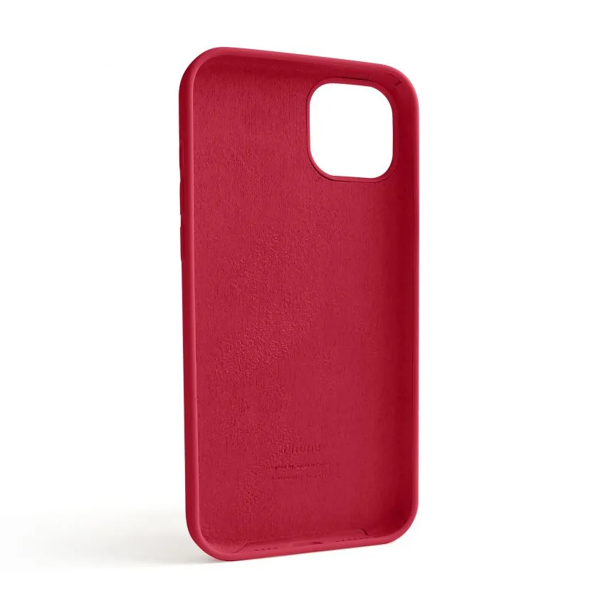 Чохол силиконовий для Apple iPhone 14 Plus  червоний
