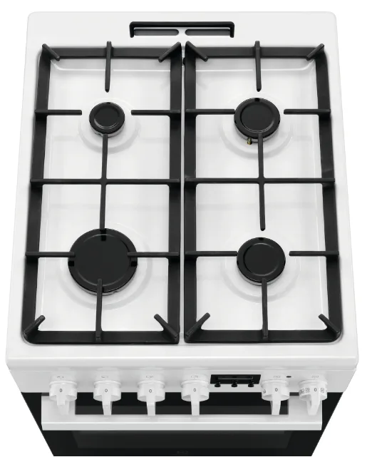 Комбінована плита Electrolux Газова 50х85,5х60 см Білий