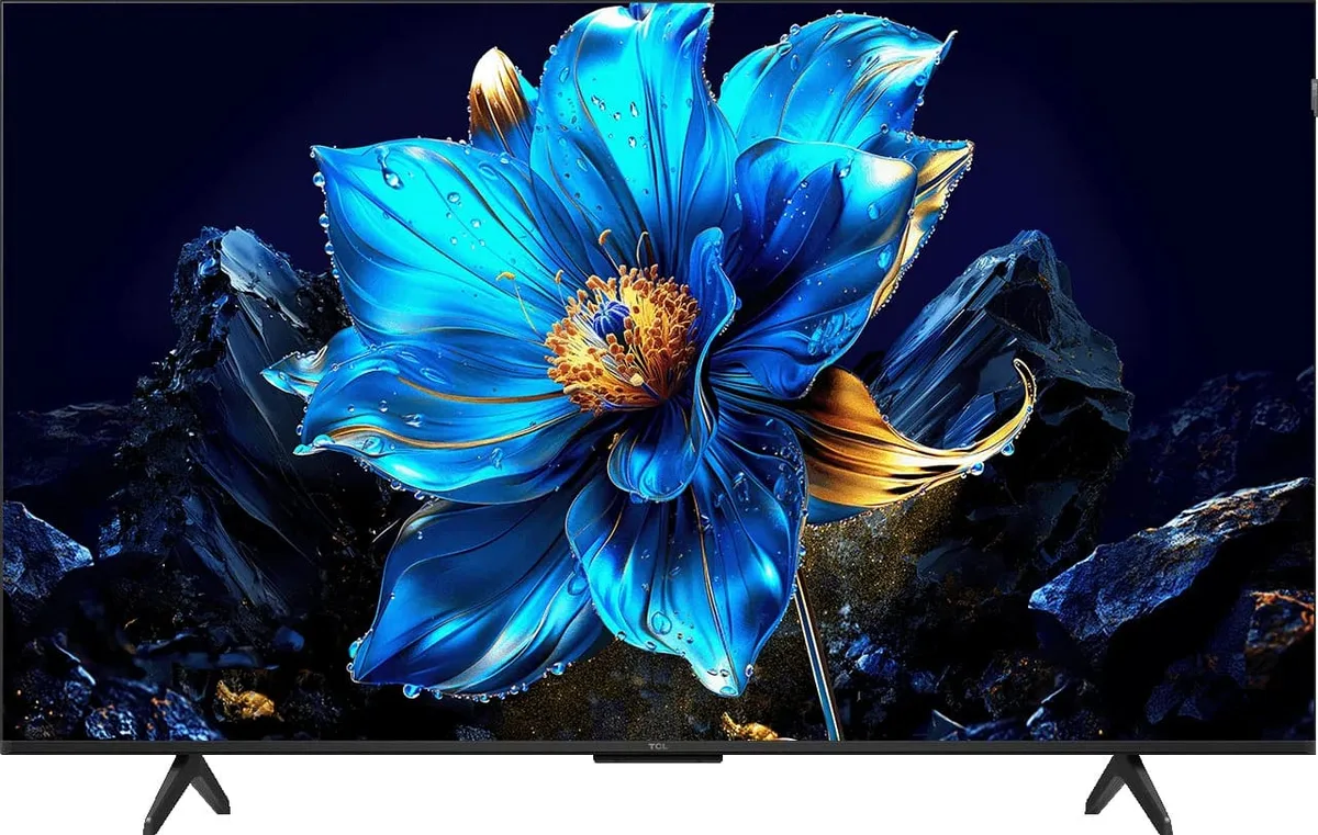 Телевізор 50" TCL QLED 4K 60Hz Smart Google TV Black