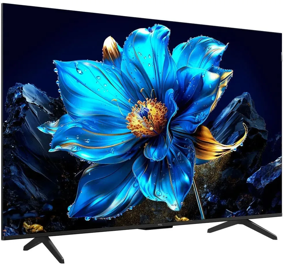 Телевізор 50" TCL QLED 4K 60Hz Smart Google TV Black