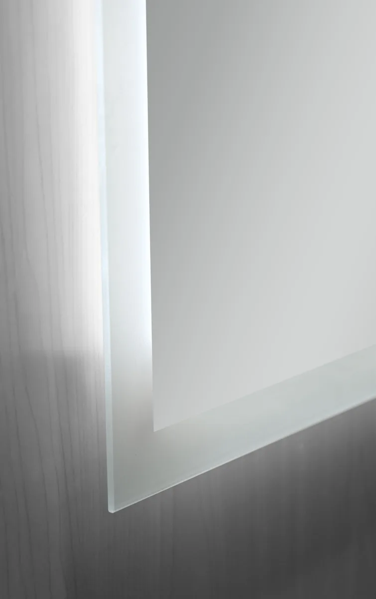 Дзеркало настінне Mixxus FLAT MR04 LED Touch 80x60 см безмідне з антизапотівальником