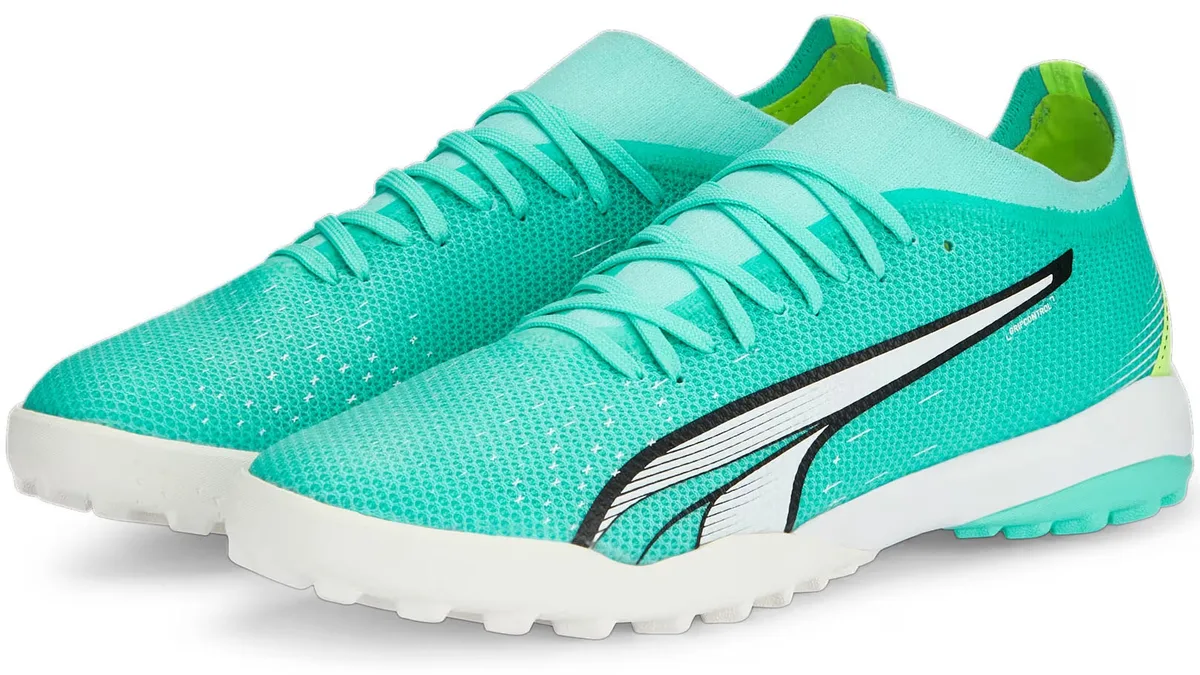 Сороконіжки Puma EVA 42 Чорні для штучного газону
