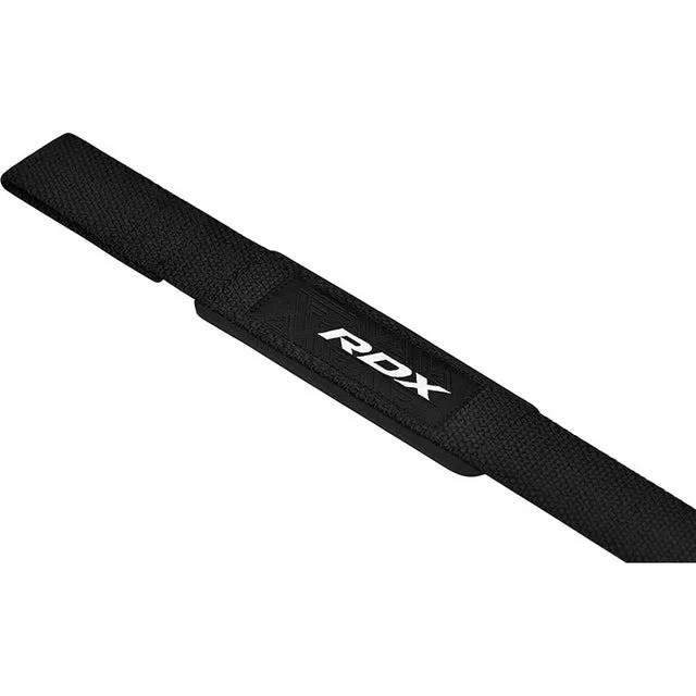 Лямки для тяги RDX Inc Бавовна 20,5х1,5 см Чорні
