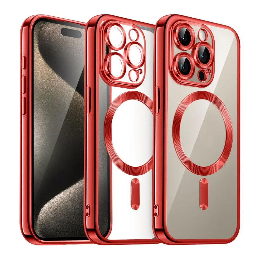 Чохол MagSafe для Apple iPhone Xr силікон червоний