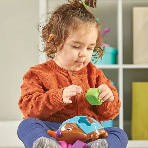 Навчальний ігровий набір Learning Resources Pop-IT Сортер Їжачок для розвитку дрібної моторики та вивчення кольорів та фігур