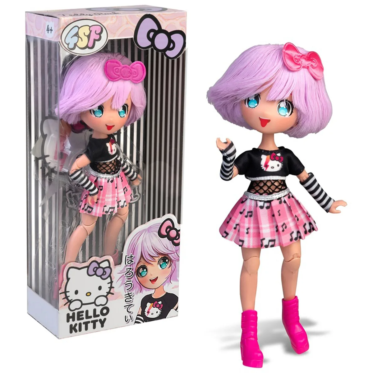 Лялька 4SF Manga Dolls Hello Kitty комбіновані матеріали 19,5 см
