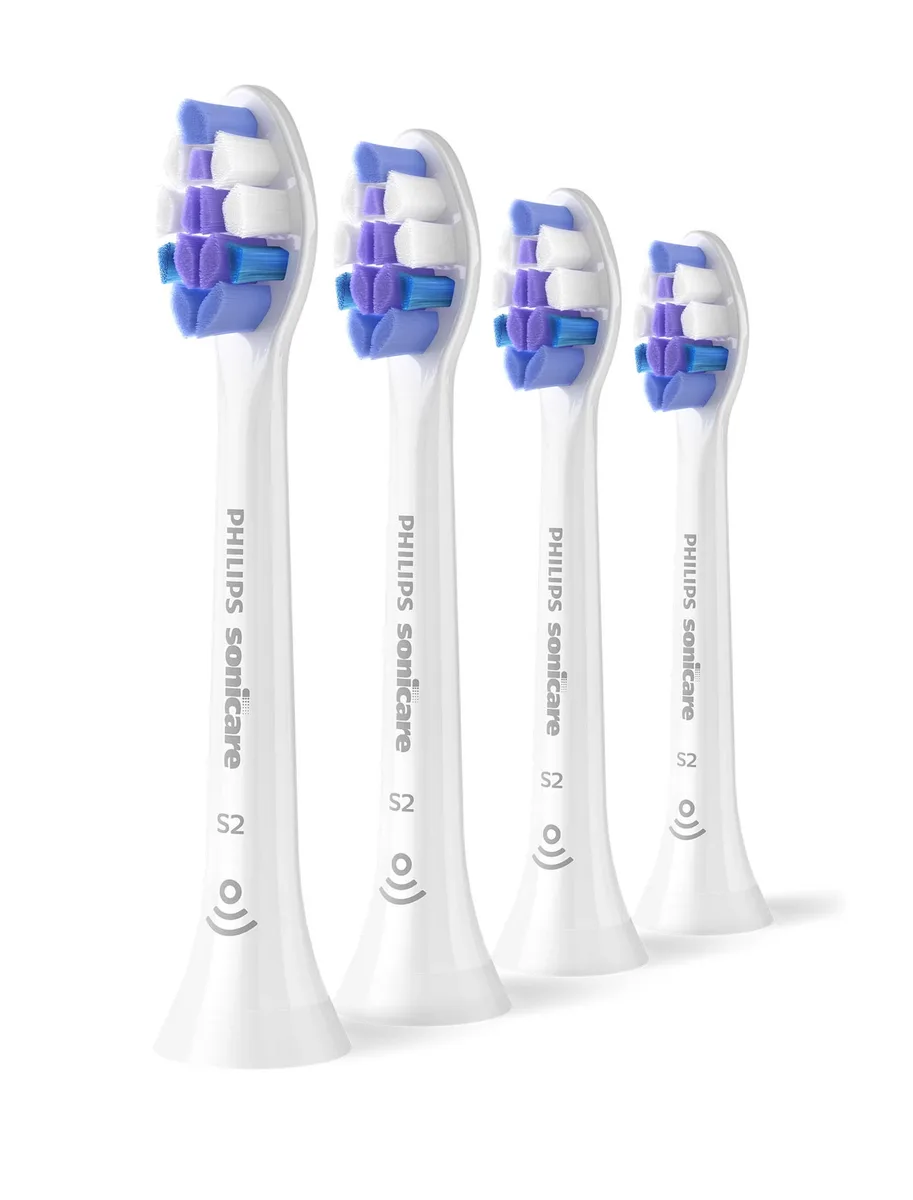 Насадки для електричної зубної щітки Philips Sonicare HX6054/87 для чутливих зубів.