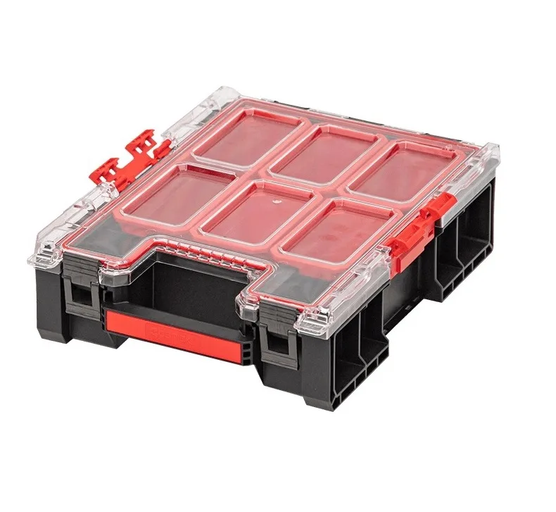 Органайзер QBRICK пластиковий 364х264х106 мм чорний 4 л 5 відділень