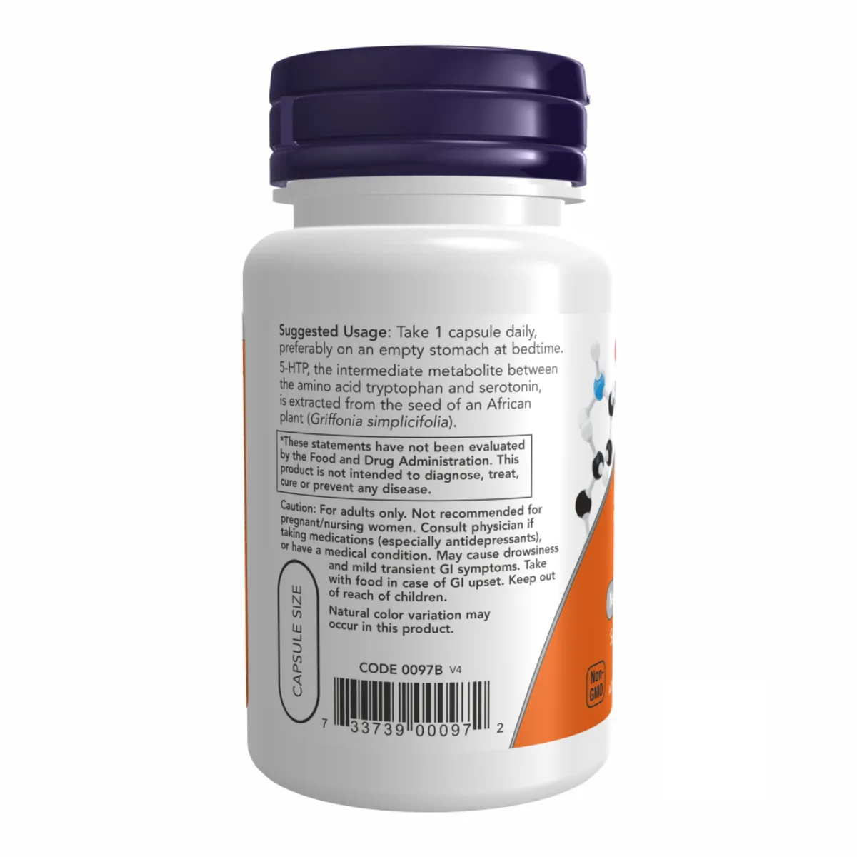 5-HTP Now Foods 50mg 90 капсул