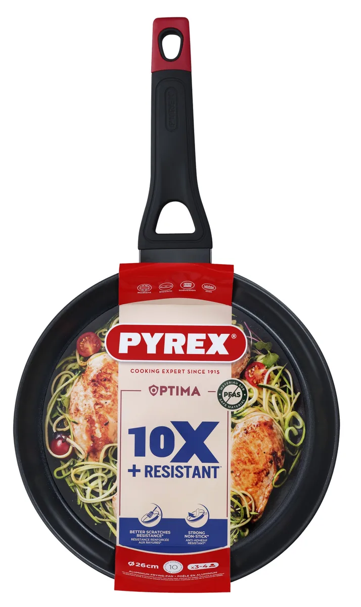 Сковорода Pyrex кований алюміній 26 см чорна