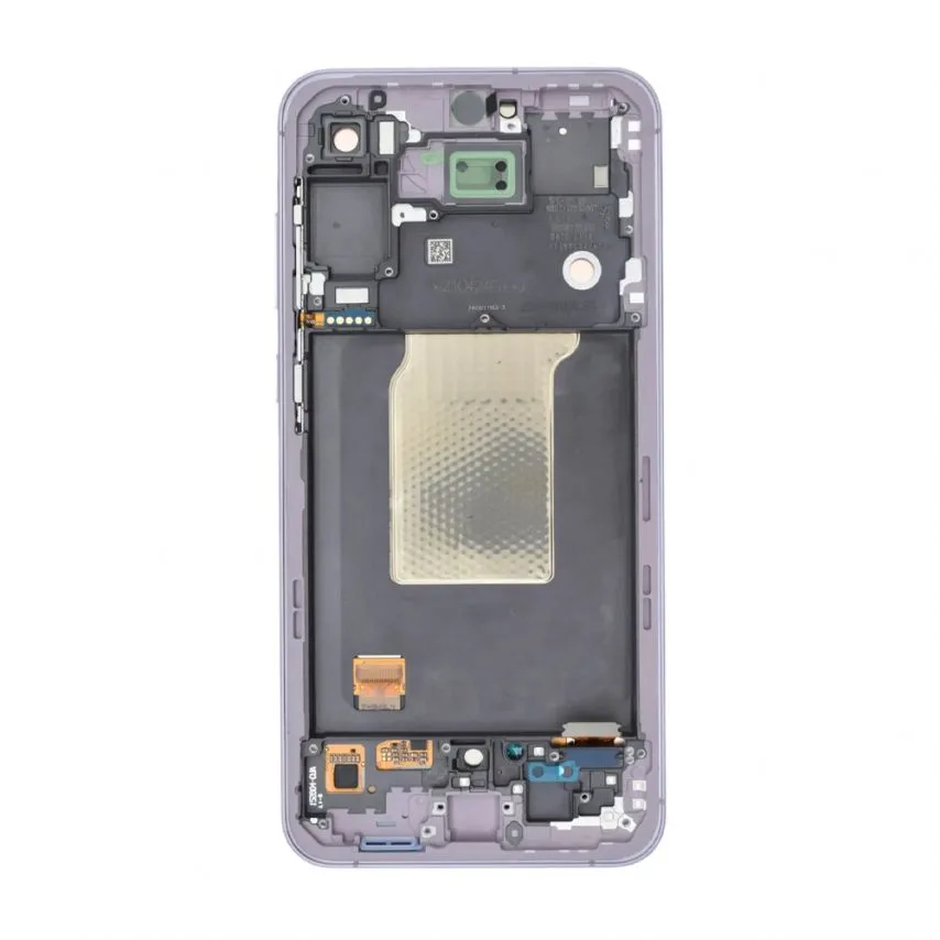 Дисплей Oled Samsung 6,4 дюймів з тачскріном і рамкою фіолетовий Original Quality